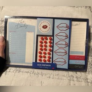 Anthropologie Elum Desk companion planner NWT